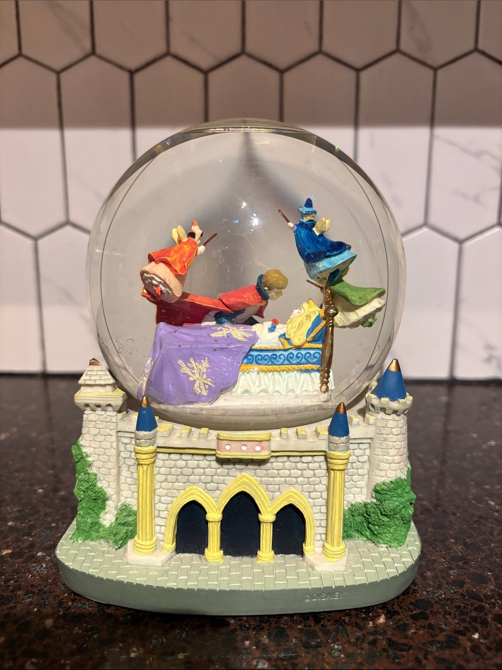 Disney Sleeping Beauty Castle Snow Globe - Multi-Color